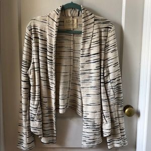 LOFT Open Front Sweater Blazer